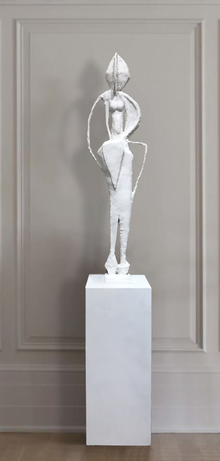 SCULPTURE ‘Helen’ Original Maquette made from Wood, Clay Wire and Plaster